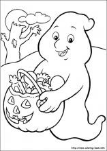It's just no fun to color on junky paper! Halloween Coloring Pages On Coloring Book Info