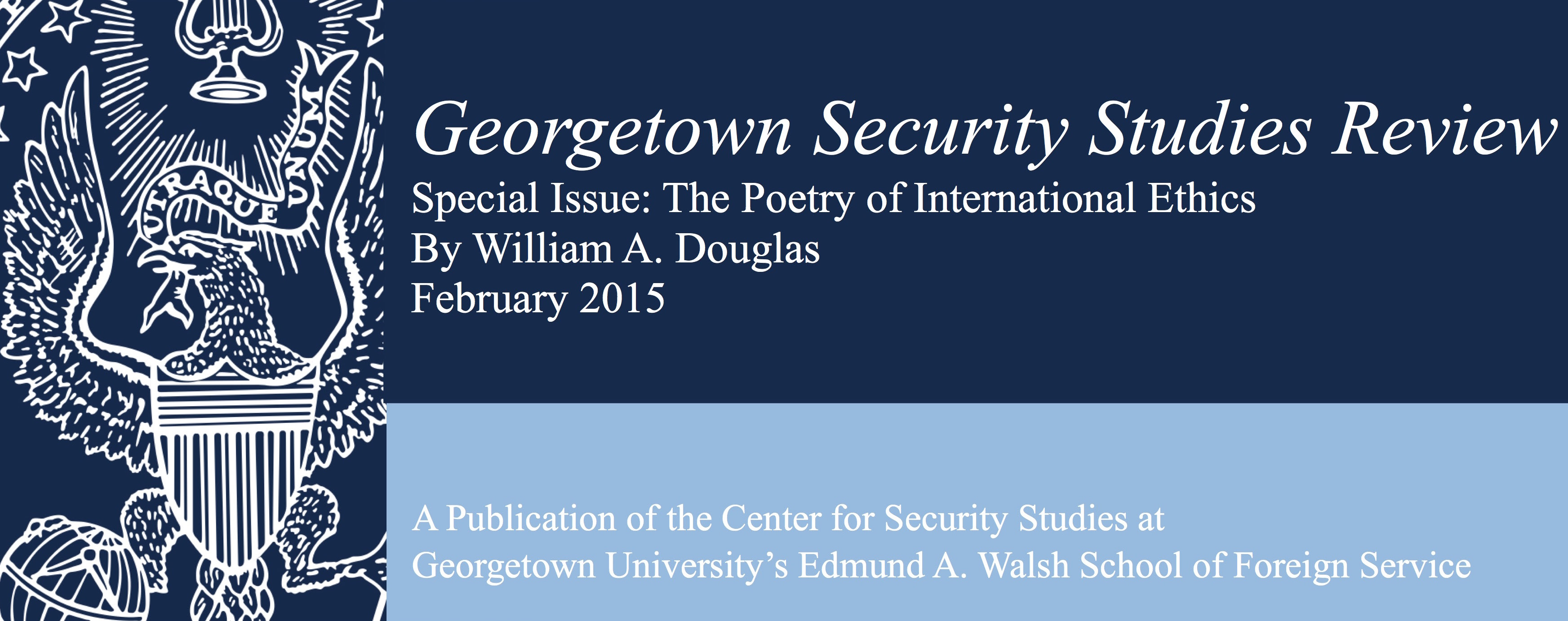 Where The Pen Meets The Sword: The Role Of Poetry In The Study Of International Affairs