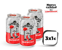 Cerveza especial Dia Ramblers lata 33cl