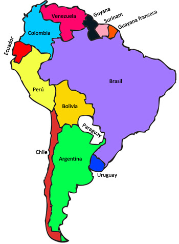 Book a colombia to ecuador flight and save big with our best offers. Venezuela Colombia Ecuador Peru Bolivia Paraguay Ar