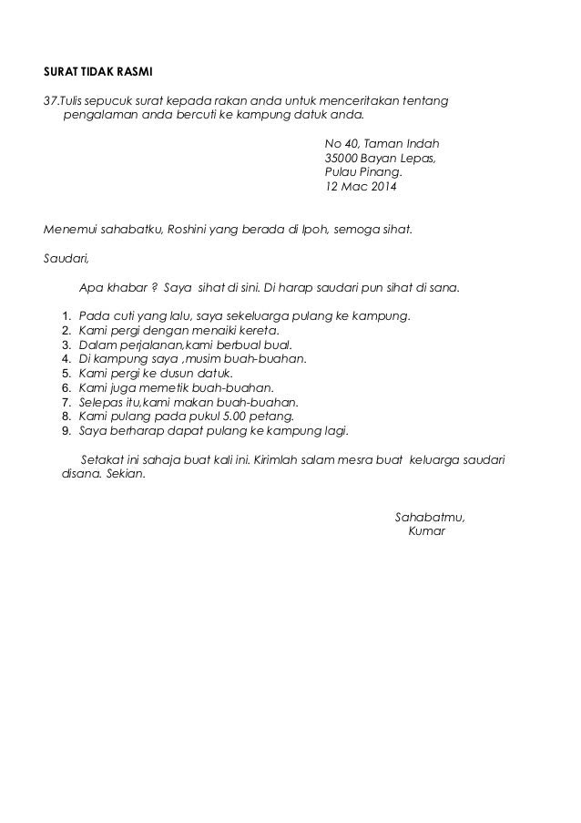Surat Rasmi Kepada Guru Besar - Surat Ras