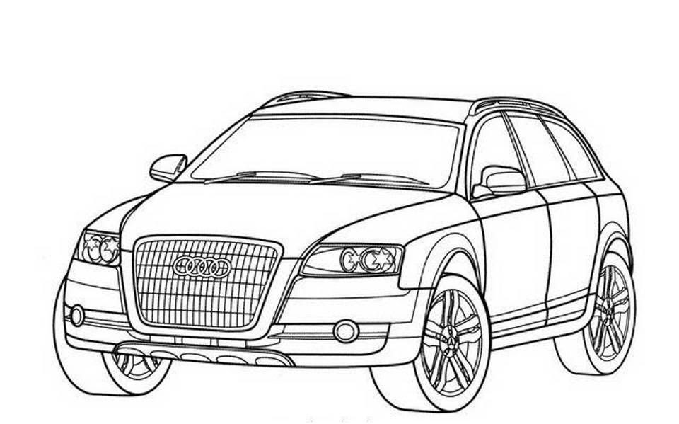 Malvorlage Audi Quattro Kostenlos - Audi A6 Quatro 2, 7 ...