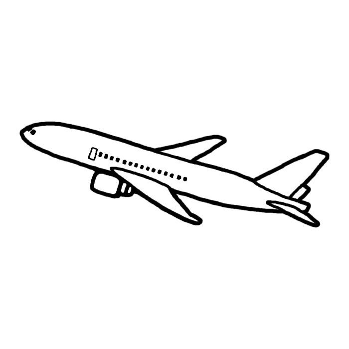 最高の動物画像 最新イラスト 飛行機 無料