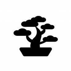 ベスト50 盆栽 イラスト 簡単 美しい花の画像