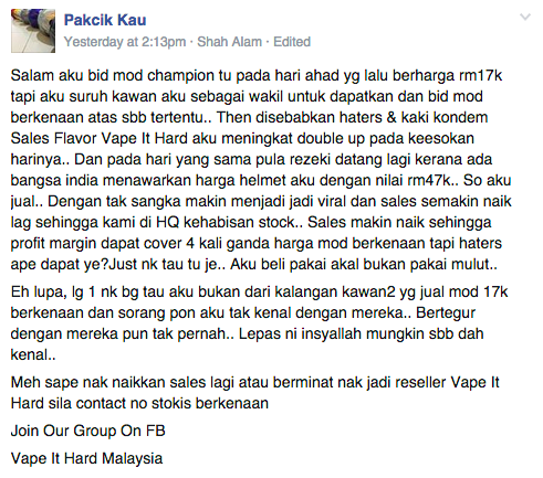 KANTOIRAHSIA TERBONGKAR ORANG YANG SAMA? - Natang Ngoh