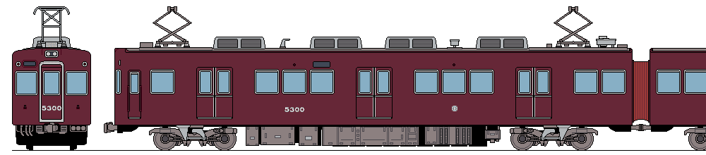 すべての動物の画像 トップ100 電車 イラスト 阪急