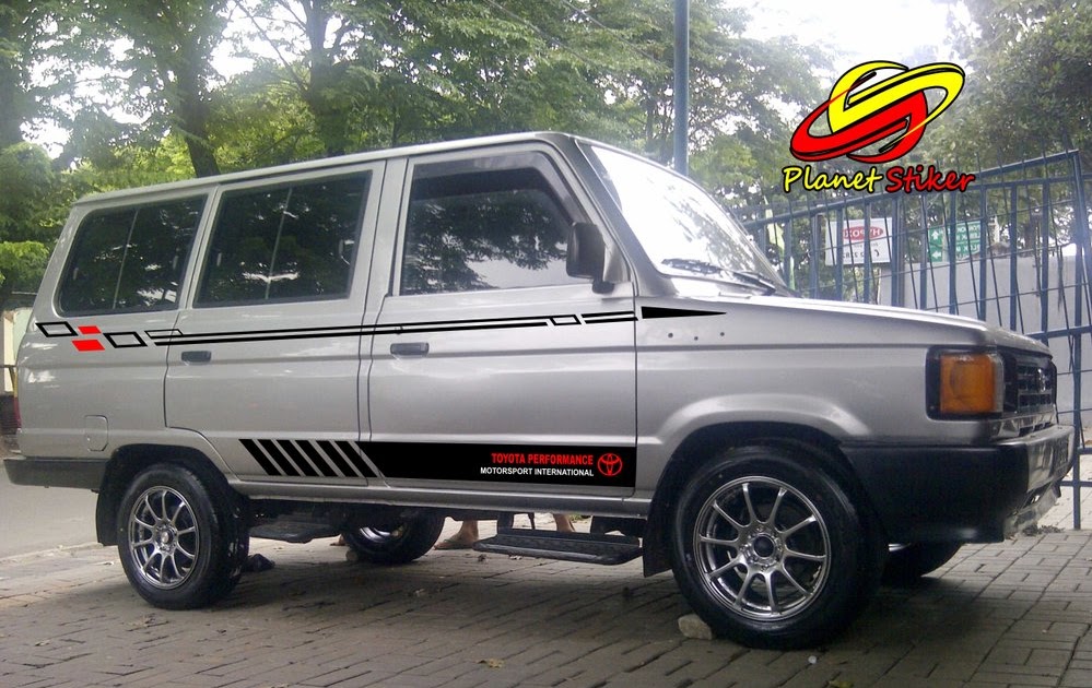 27+ Modifikasi Cutting Sticker Kijang Kapsul