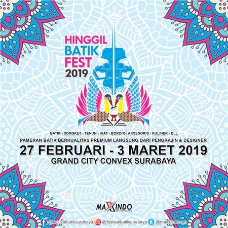 34 Batik  Festival 2021  Tiket Gaya Terbaru  
