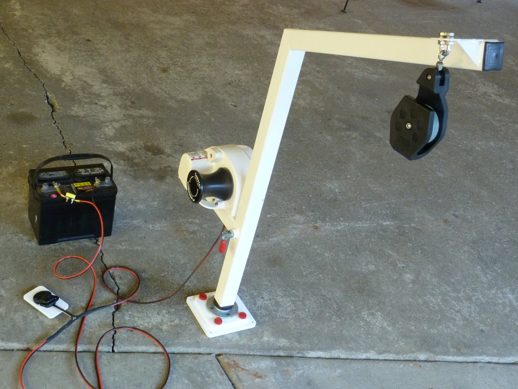 boat davit plans rans