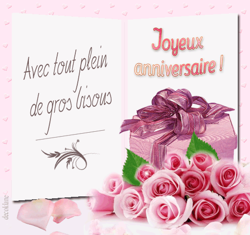 Carte Bon Anniversaire Jessica Dong Amiee