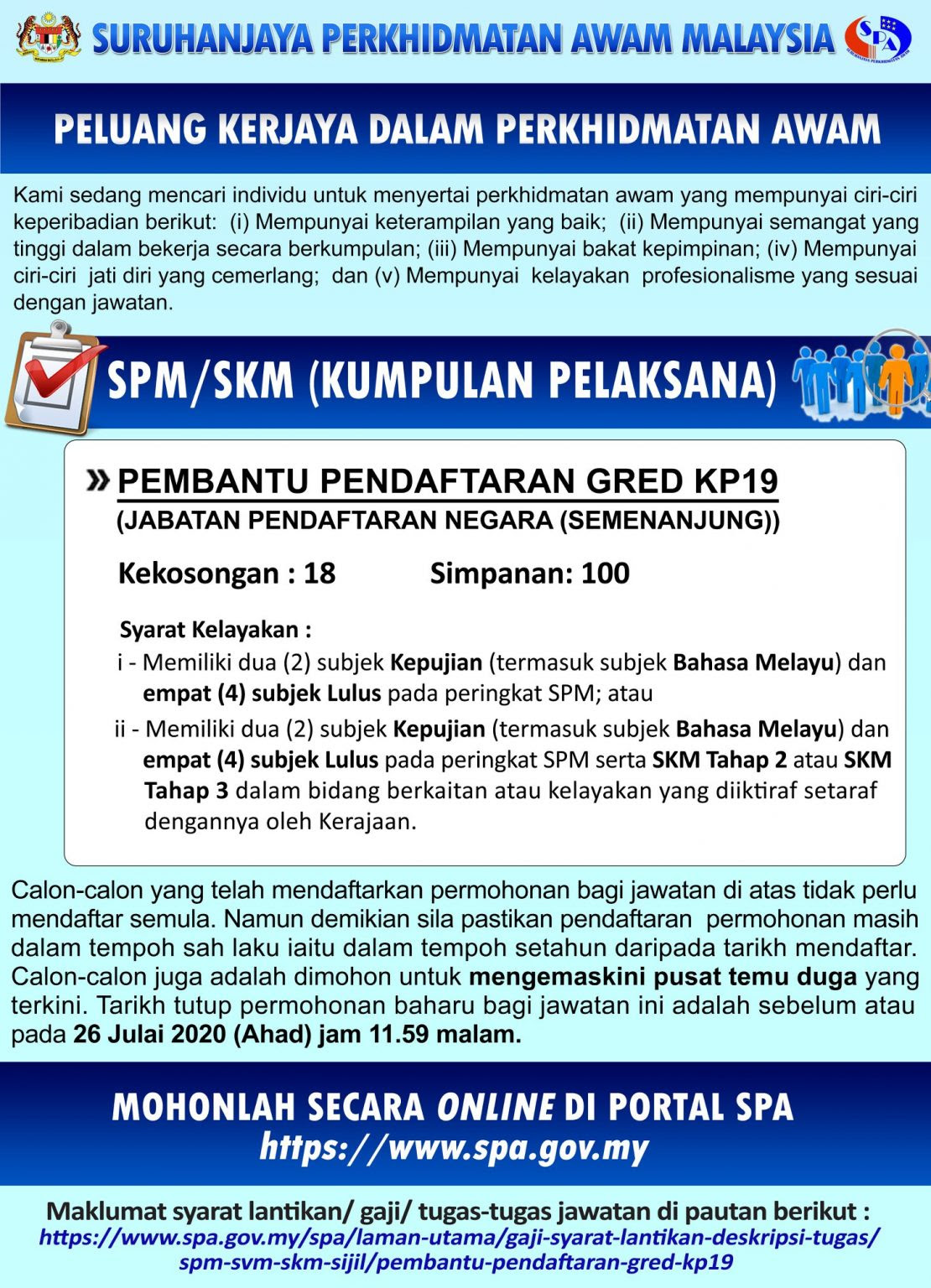 Jabatan Pendaftaran Negara Kelantan / Memasarkan maklumat berkaitan