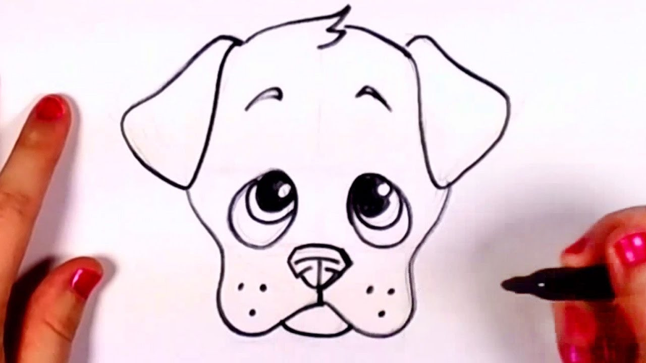 In this tutorial you will learn how to draw a dog. How To Draw A Realistic Dog Step By Step For Beginners Slow And Easy Video Tutorial Rock Draw