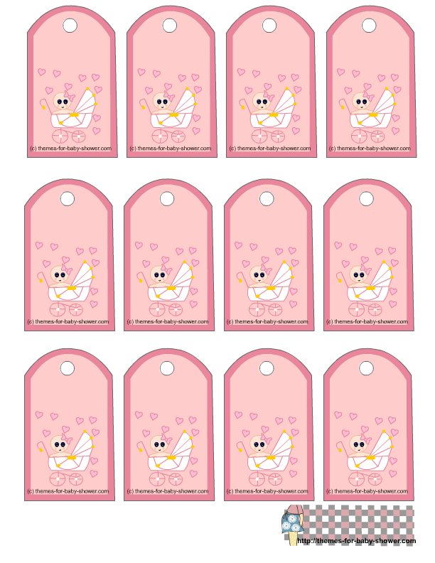 Free Thank You Baby Shower Tags