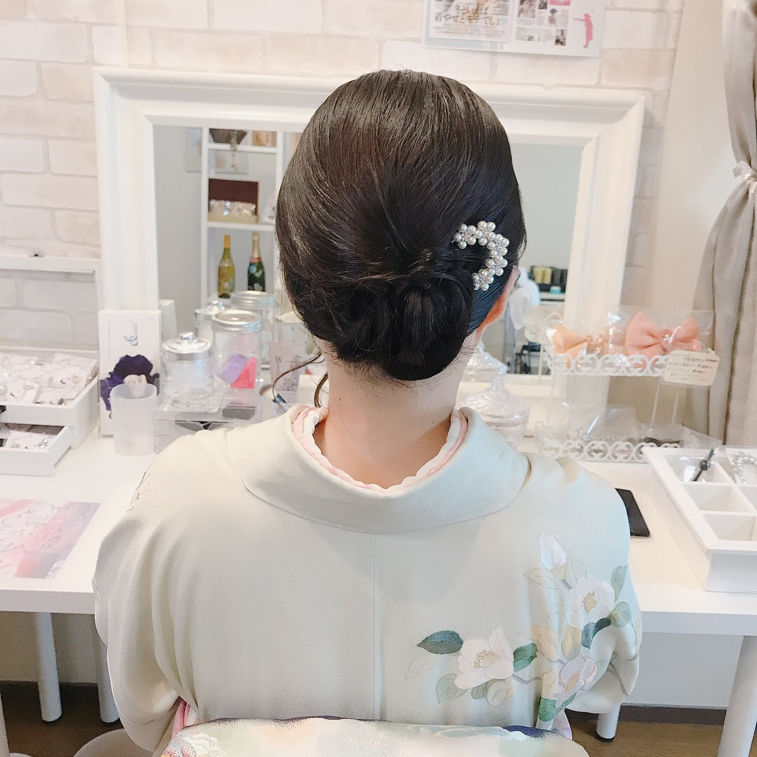 ヘアスタイルカタログ 驚くばかり 着物 髪型 40 代