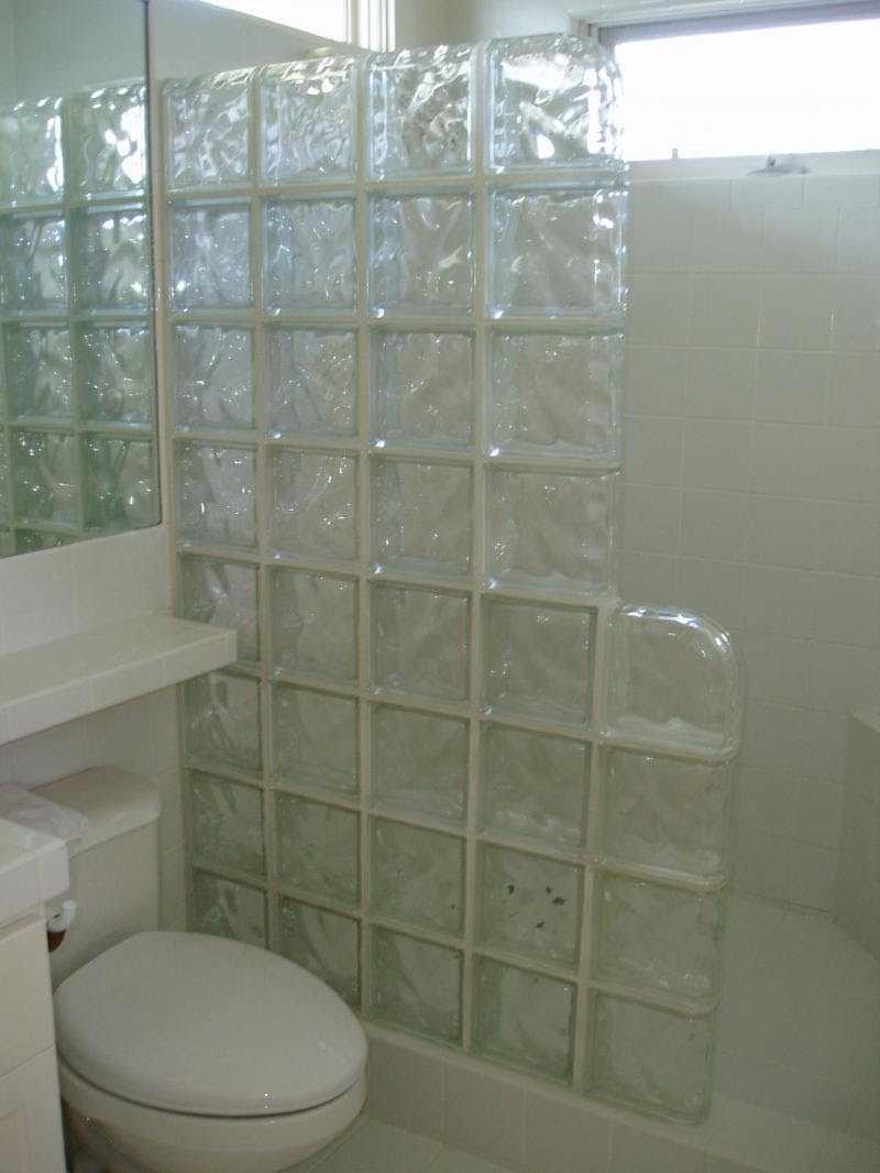Famous Ideas 53 Small Bathroom Glass Tile