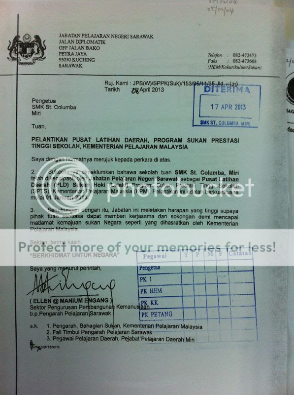 Surat Rasmi Gugur Subjek Spm - URasmi