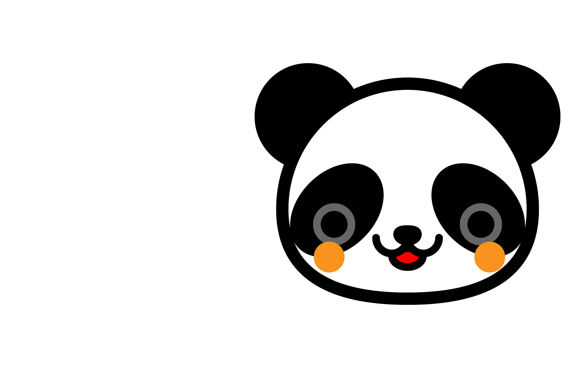 ベスト50 パンダ 顔 イラスト 無料 ディズニー画像のすべて