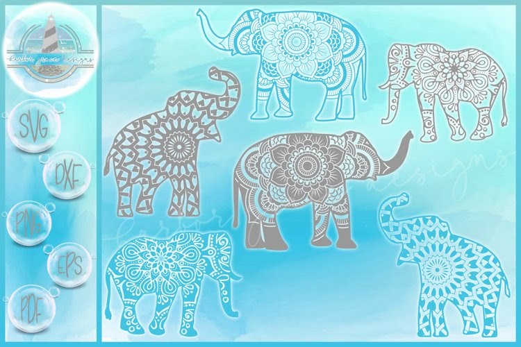 Free Free Layered Elephant Mandala Svg 290 SVG PNG EPS DXF File