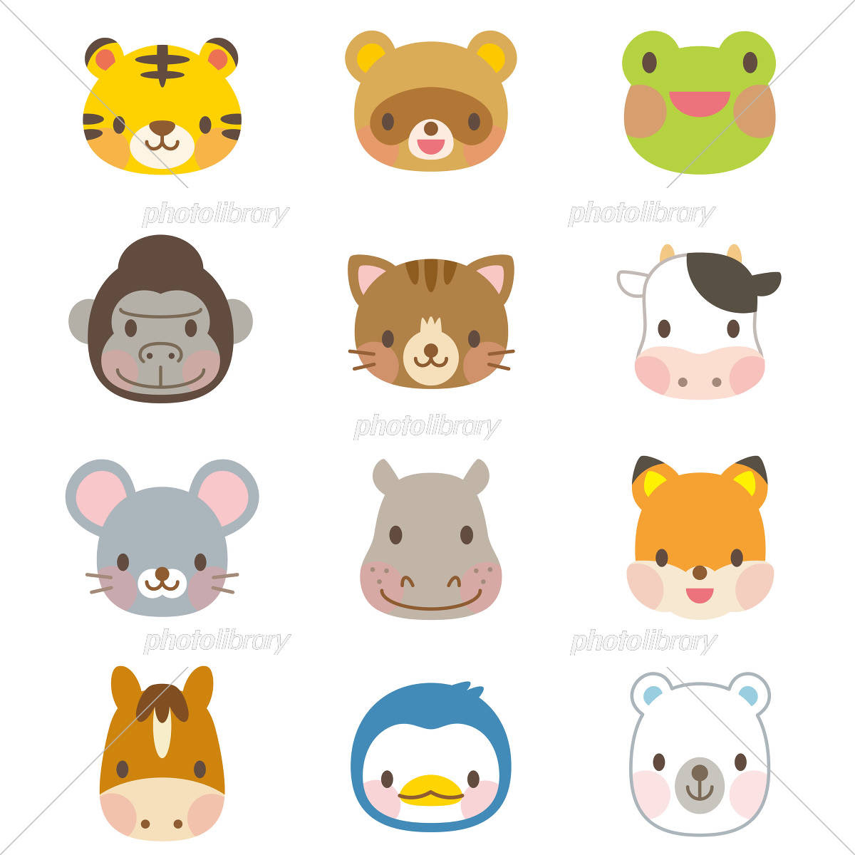 いろいろ 動物 可愛い絵 可愛い絵の描き方 動物