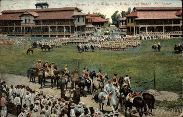 Review at Fort William McKinley Manila Philippines