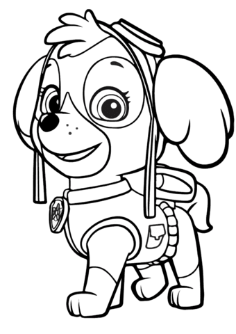 Seite 1 von 3 1 2 3 » suche. Ausmalbild Paw Patrol Skye Ausmalbilder Kostenlos Zum Ausdrucken