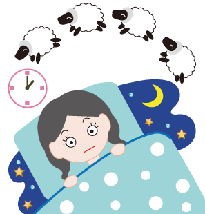 最高のイラスト画像 最新のhd不眠 眠れ ない イラスト