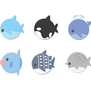 海 無料 サメ イラスト イラスト無料ダウンロード