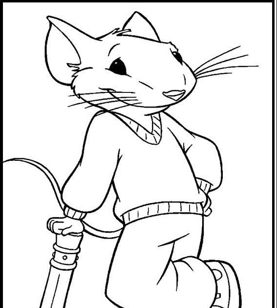 Top Galery Stuart Little Coloring Pages