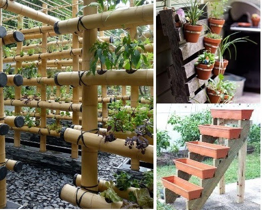29 Terbaru Rak  Tanaman  Sayur Dari  Bambu