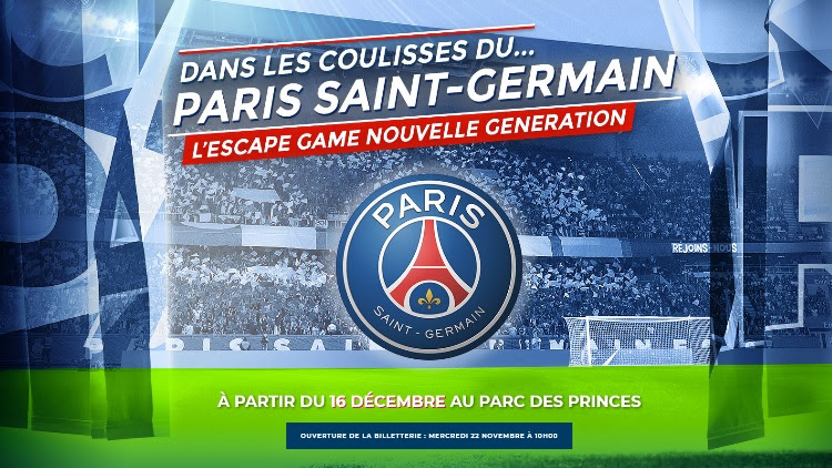 Trouvez votre ticket psg, dont matchs guichet fermé. Club Le Psg Lance La Billetterie De Son Escape Game Culturepsg