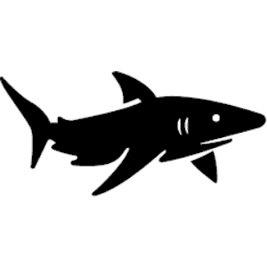 Download Cute Shark Svg Silhouette Free Layered Svg Cut File