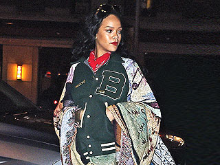 A Must For Today's To-Do List? Vote on This Letterman Jacket/Afghan Combo | Rihanna