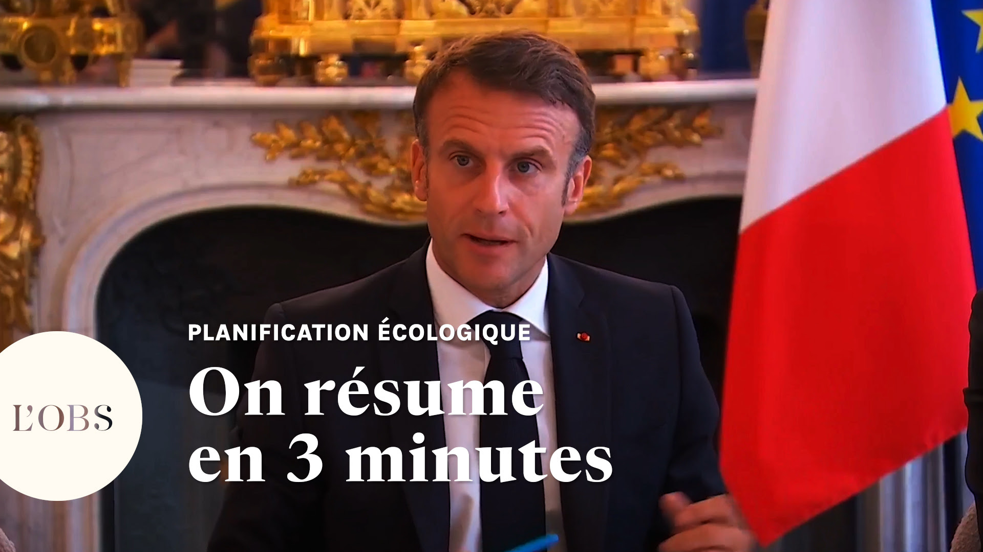 Emmanuel Macron : sept annonces sur la planification écologique