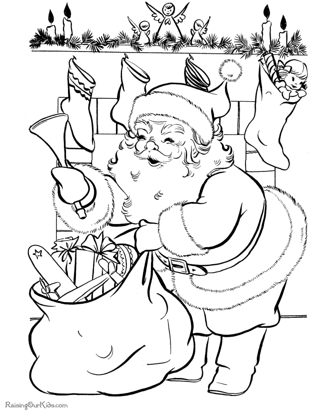 July 6, 2020 december 3, 2013. Free Santa Coloring Pages For Free Download Free Santa Coloring Pages For Free Png Images Free Cliparts On Clipart Library