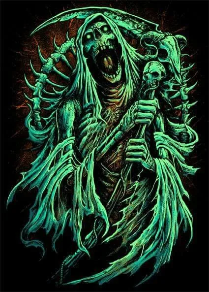 Pin by Mr Bollin on grim | Pinterest | Grim reaper, Skull art and Skull