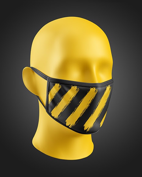 Download Download Free Mockup Masker Yellowimages - Face Mask Mockup In Apparel Mockups On Yellow Images ...