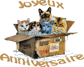 Awesome Anime Joyeux Anniversaire Anime Chat