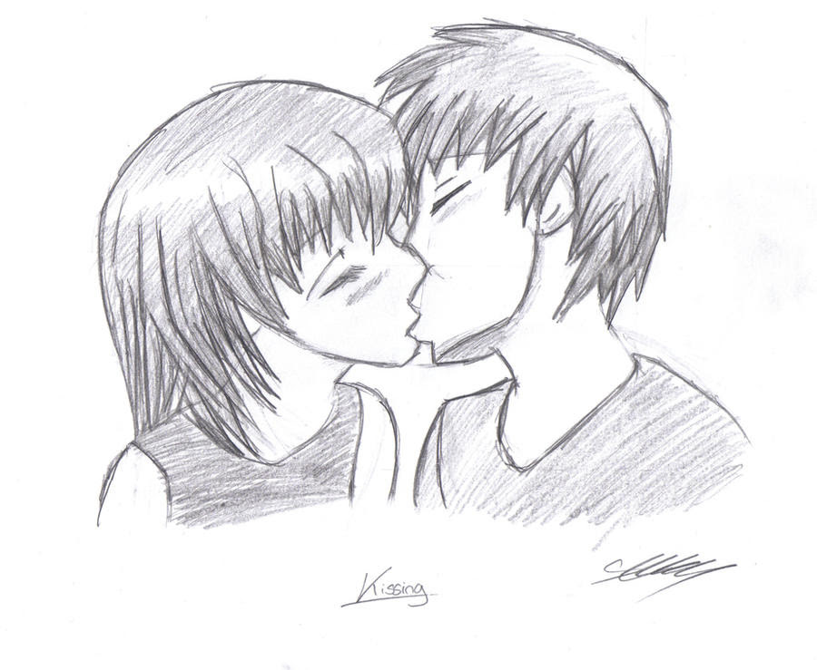 Ruang Belajar Siswa Kelas 6 Anime Drawings Boy And Girl Kissing