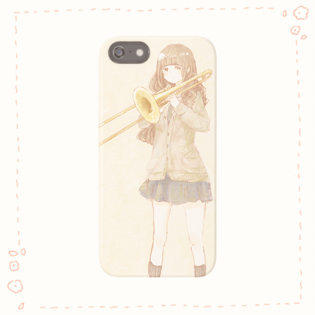 かわいい トロン ボーン イラスト 女の子 美しい芸術