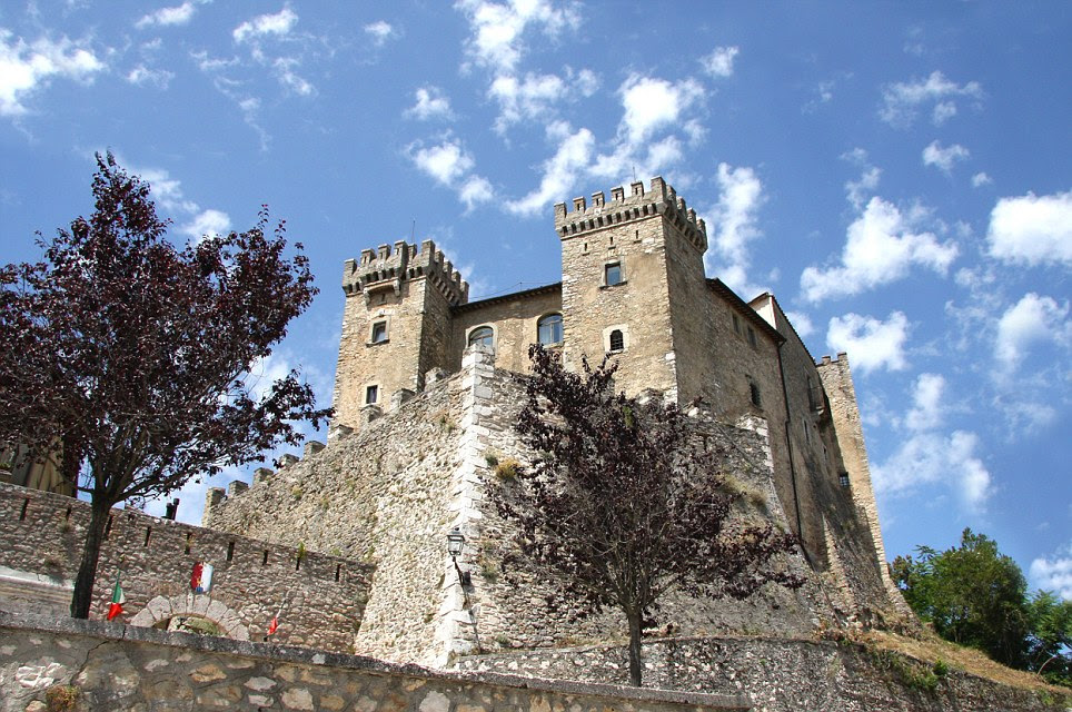 Historic: Parts of the magnificent Castello di Collalto just outside Rome date from the 10th century but if you want to move in, you'll have to cough up more than £7 million