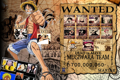One Piece Wallpaper Wanted Poster