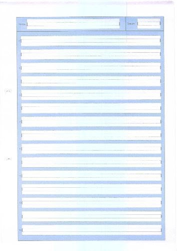 Blatt Mit Linien Zum Schreiben / Linienblatt Zum Ausdrucken