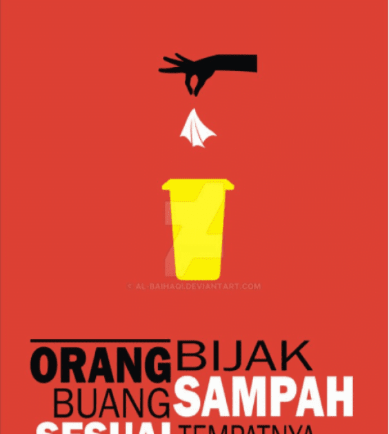 Poster Kegiatan Tentang Mengolah Sampah  Mengenal Recycle 