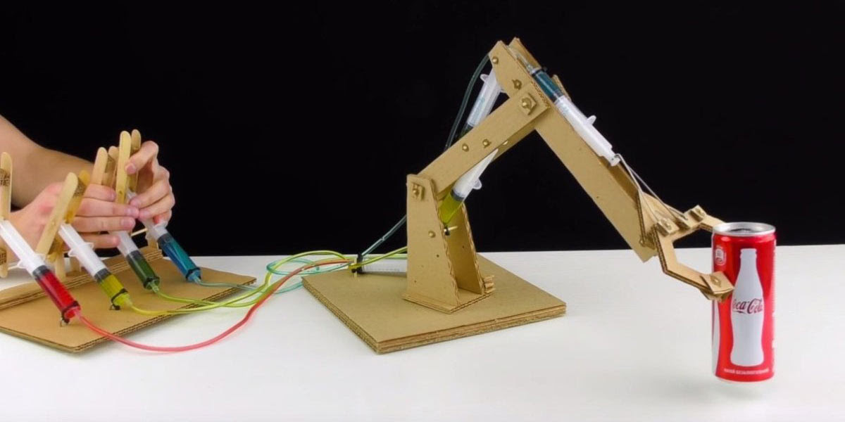 Cardboard Robotic Arm