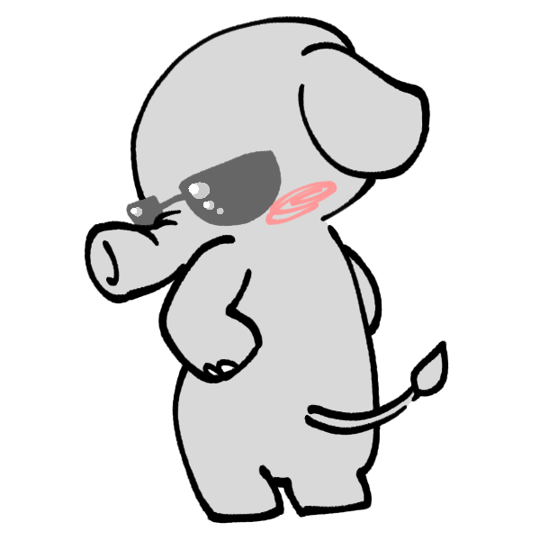 99以上 象のイラスト 象のイラスト画像