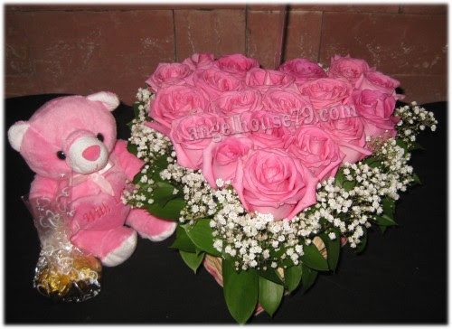 Paling Populer 12+ Bunga Mawar Pink Love - Gambar Bunga Indah