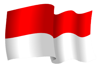 Gambar Bergerak Bendera Indonesia
