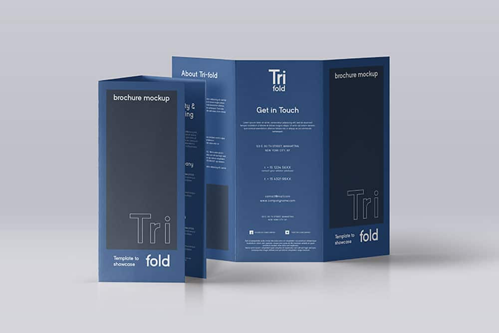 Check spelling or type a new query. 17 Trifold Brochure Mockups For Graphic Design 2019 Desginhooks