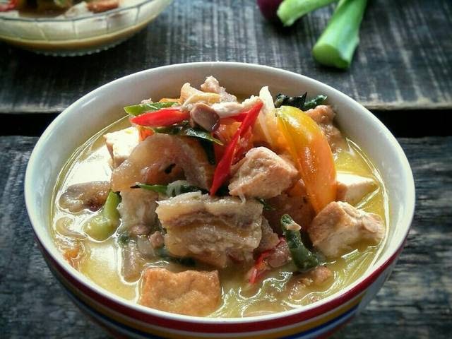 Tauco Kikil Tahu Kuah Santan by DapoerAy's | Resep Masakan ...