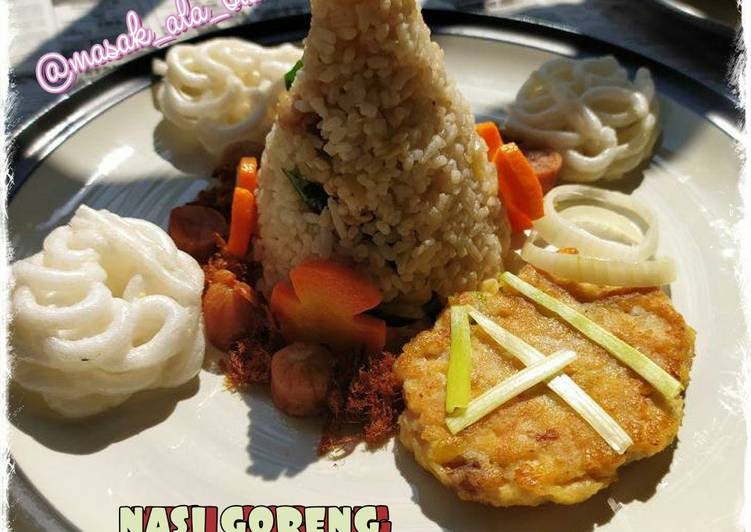 Resep Nasi Goreng Daun Jeruk (Tumpeng Mini) - Foody Bloggers